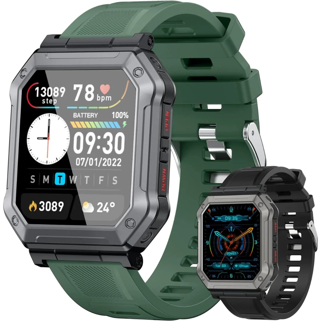Smart Watch IP68 Waterproof Calls Heart Rate & SpO2