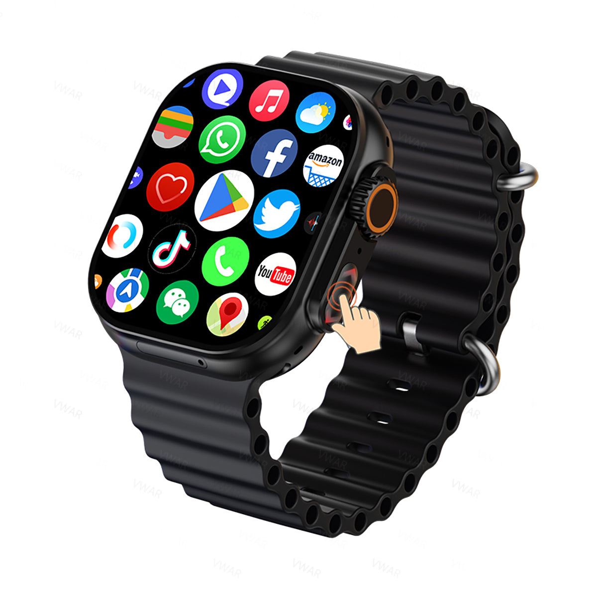 Smart Watch Rotating Camera 4G LTE All-Day Battery