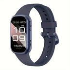 Smart Watch Waterproof 7-Day Battery Soft Silicone Strap