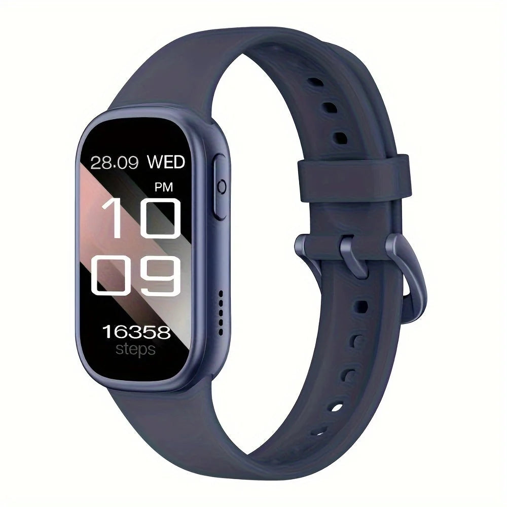 Smart Watch Waterproof 7-Day Battery Soft Silicone Strap