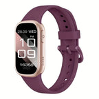 Smart Watch Waterproof 7-Day Battery Soft Silicone Strap