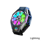 Smartphone Cooling Fan Clip-On Smart Temp Display