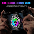 Smartphone Cooling Fan Clip-On Smart Temp Display