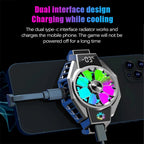 Smartphone Cooling Fan Clip-On Smart Temp Display