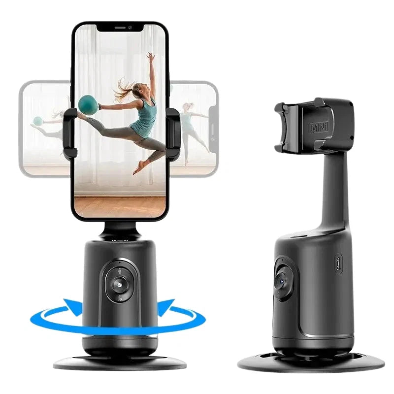 Smartphone Gimbal 360 Degree AI Face Tracking 8-Hour Battery