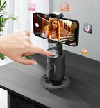 Smartphone Gimbal 360 Degree AI Face Tracking 8-Hour Battery