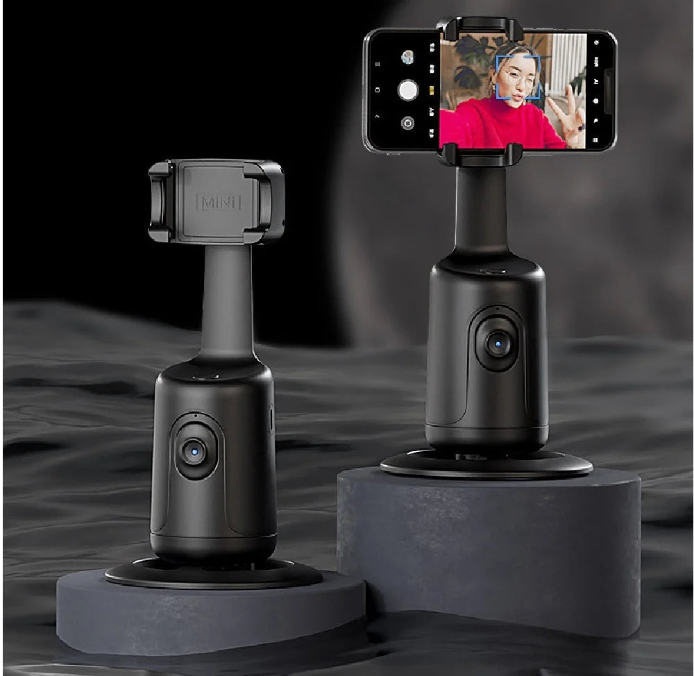 Smartphone Gimbal 360 Degree AI Face Tracking 8-Hour Battery