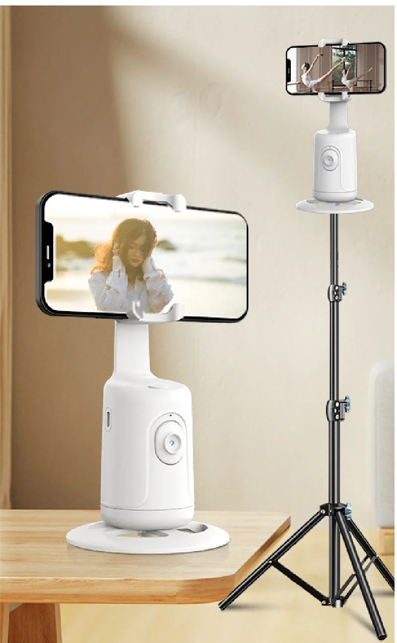 Smartphone Gimbal 360 Degree AI Face Tracking 8-Hour Battery
