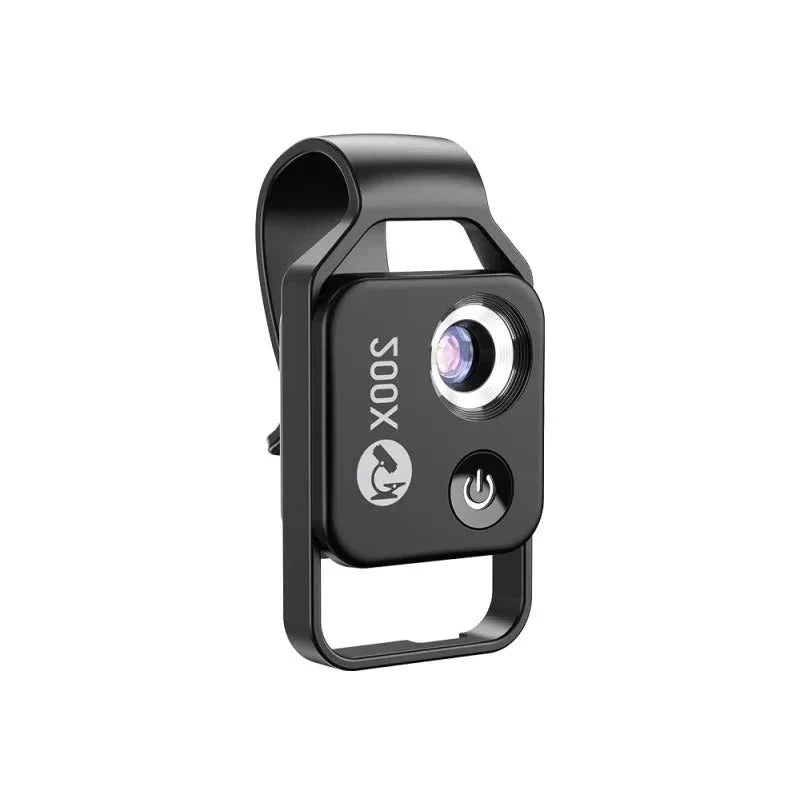 Smartphone Microscope Lens 200X Optical Glass Universal Clip-On
