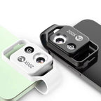 Smartphone Microscope Lens 200X Optical Glass Universal Clip-On