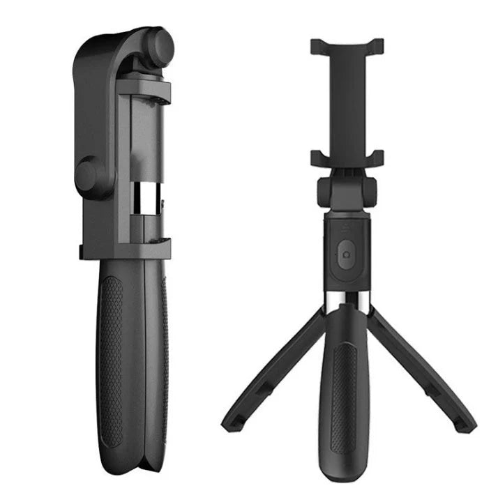 Smartphone Selfie Stick Tripod Telescopic Bluetooth Remote & Rechargeable