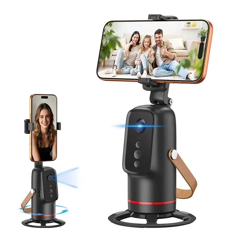 Smartphone Tripod AI Face Tracking & Gesture Control