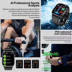 Smartwatch 2.04 Inch AMOLED Bluetooth Calling & SOS
