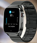 Smartwatch 2.04-Inch AMOLED ECG & Glucose Monitor 15-Day Battery