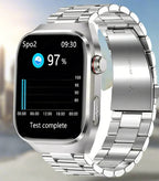 Smartwatch 2.04-Inch AMOLED ECG & Glucose Monitor 15-Day Battery