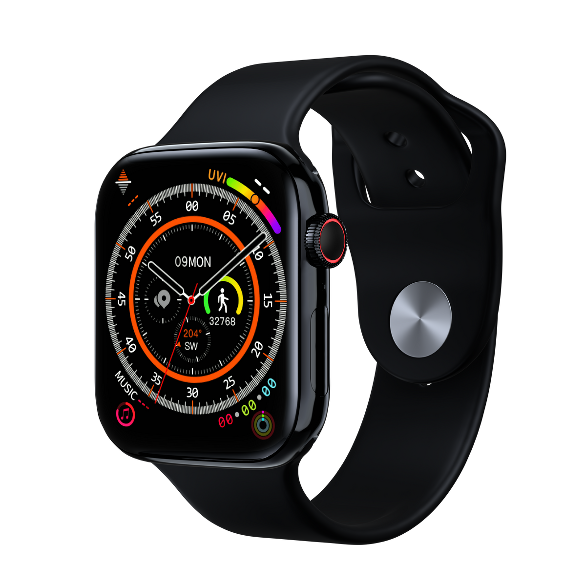 Smartwatch 2.04-Inch AMOLED Heart Rate & SpO2