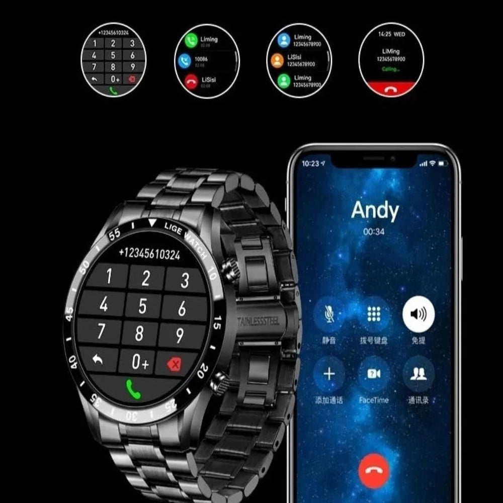 Smartwatch 4G AMOLED Health Tracker