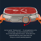 Smartwatch 4G Cellular 2.04 Inch AMOLED Health Tracking