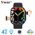 Smartwatch 4G LTE 2.04-Inch AMOLED Rotating Camera
