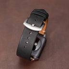 Smartwatch Band Handcrafted Full-Grain Leather & 316L Stainless Steel