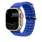 Smartwatch Band Tubular Elastic Water-Resistant Silicone Fits 40-49mm