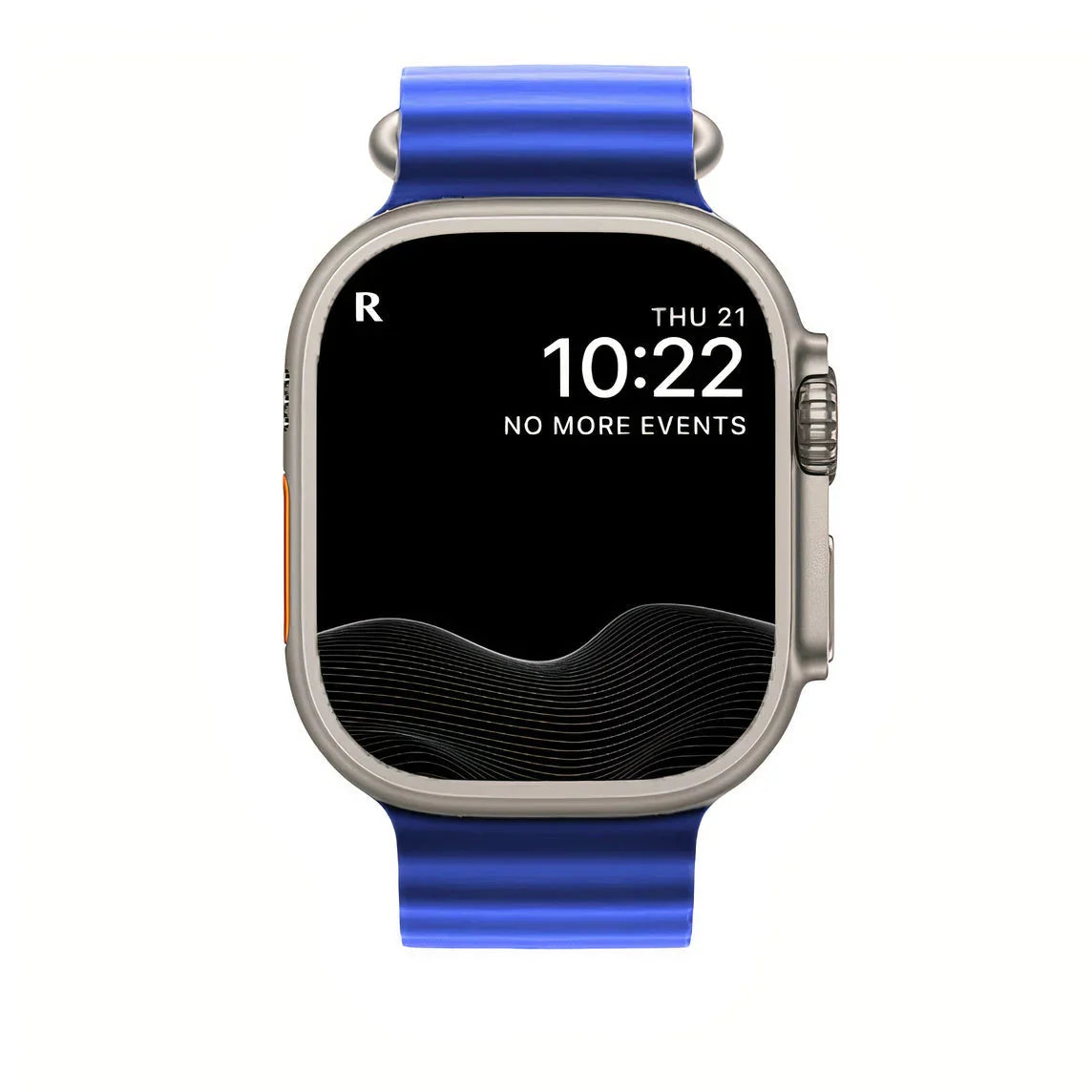 Smartwatch Band Tubular Elastic Water-Resistant Silicone Fits 40-49mm