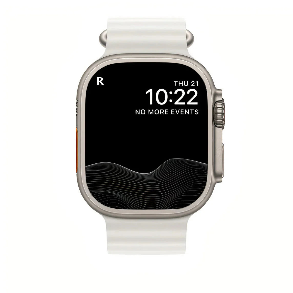 Smartwatch Band Tubular Elastic Water-Resistant Silicone Fits 40-49mm