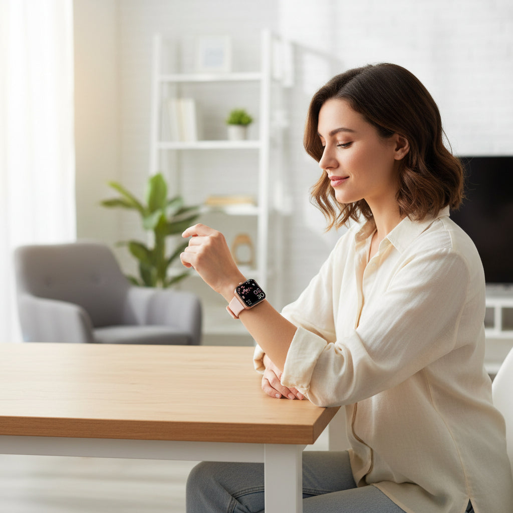Smartwatch Blood Pressure & Blood Sugar Monitoring Bluetooth Calling