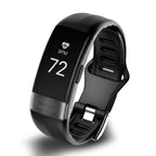 Smartwatch Blood Pressure ECG & Oxygen Saturation Silicone Strap