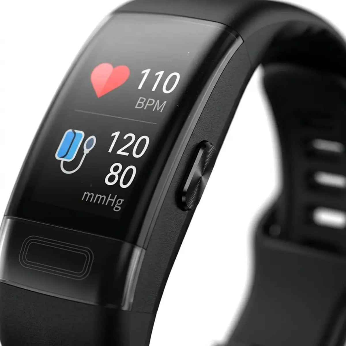 Smartwatch Blood Pressure ECG & Oxygen Saturation Silicone Strap