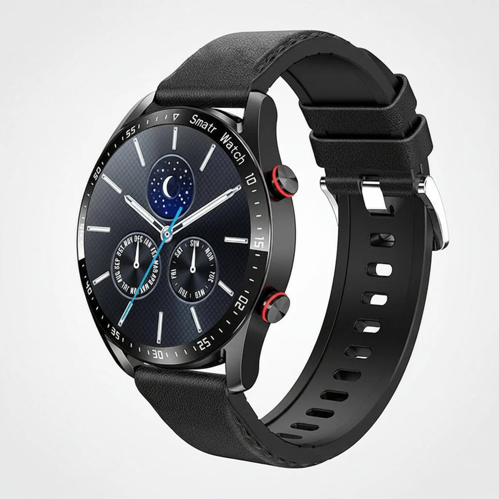 Smartwatch Blood Pressure & Glucose Tracking NFC Payment