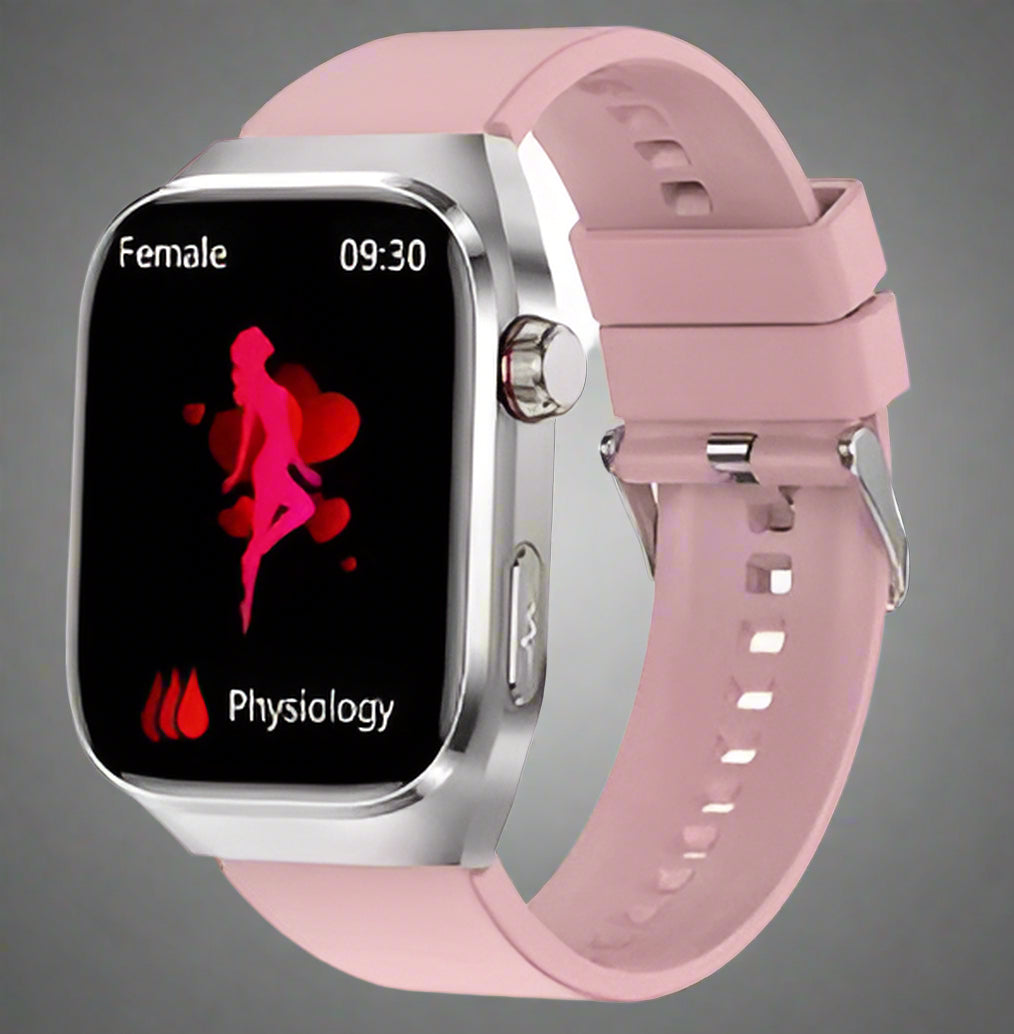 Smartwatch Blood Sugar & ECG AMOLED Display 15-Day Battery