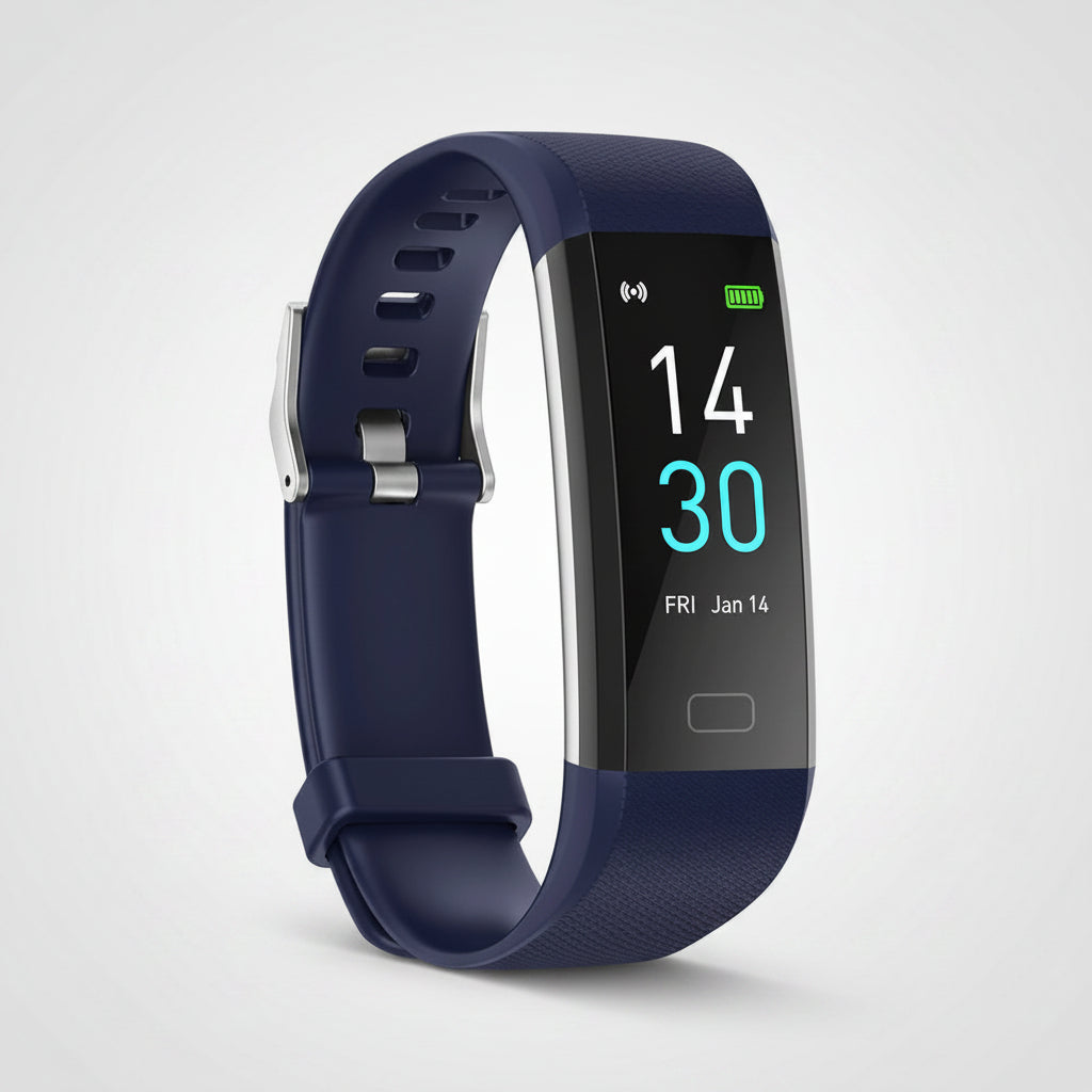 Smartwatch Continuous Heart Rate & Blood Pressure Tracking