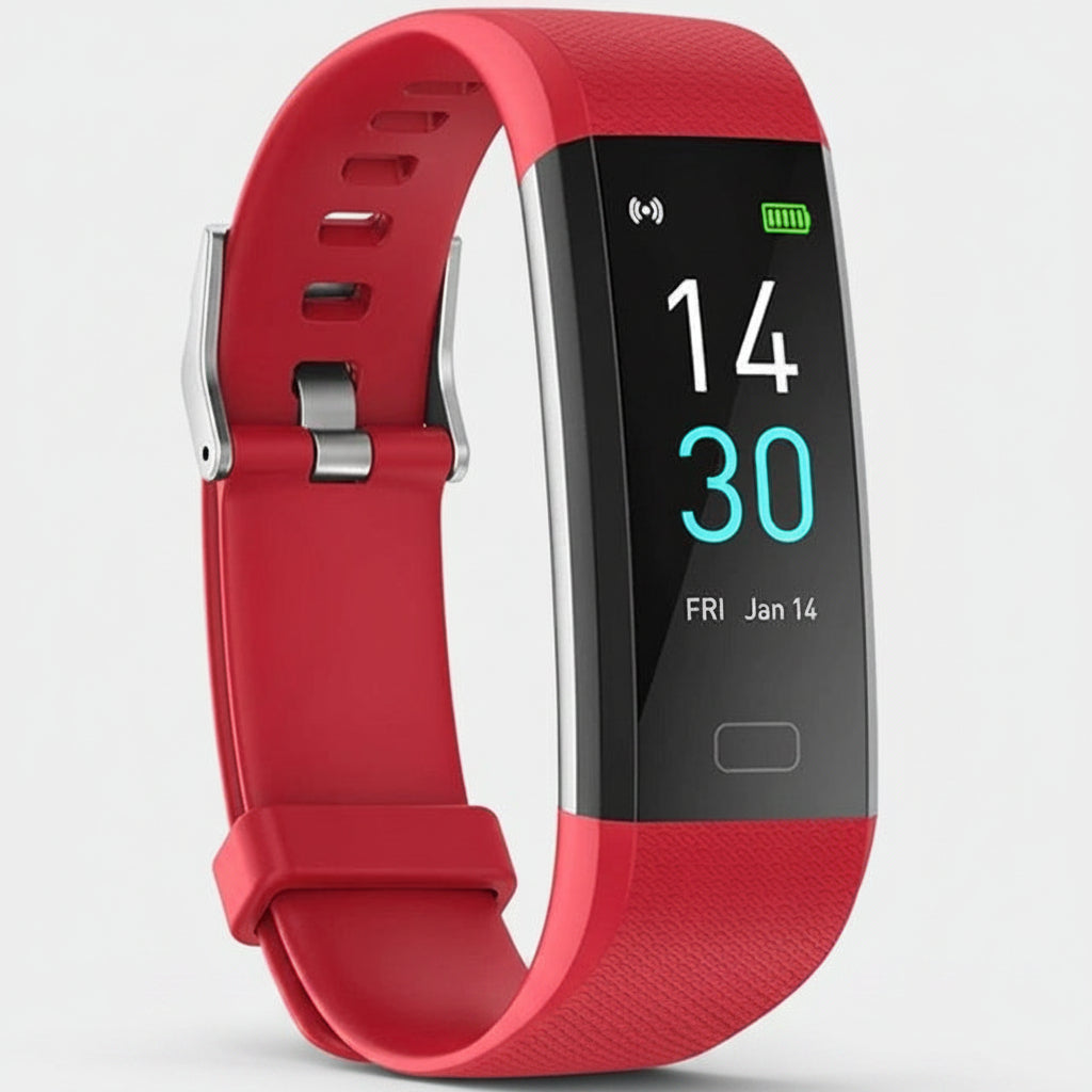 Smartwatch Continuous Heart Rate & Blood Pressure Tracking