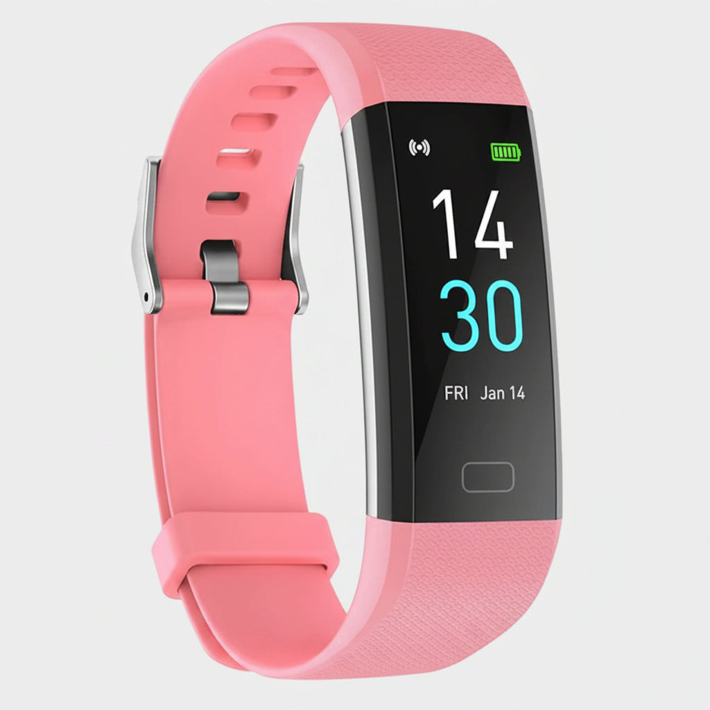 Smartwatch Continuous Heart Rate & Blood Pressure Tracking