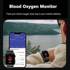 Smartwatch ECG & Blood Glucose 1.83 Inch HD Display