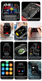 Smartwatch ECG & Blood Glucose 7 Day Battery