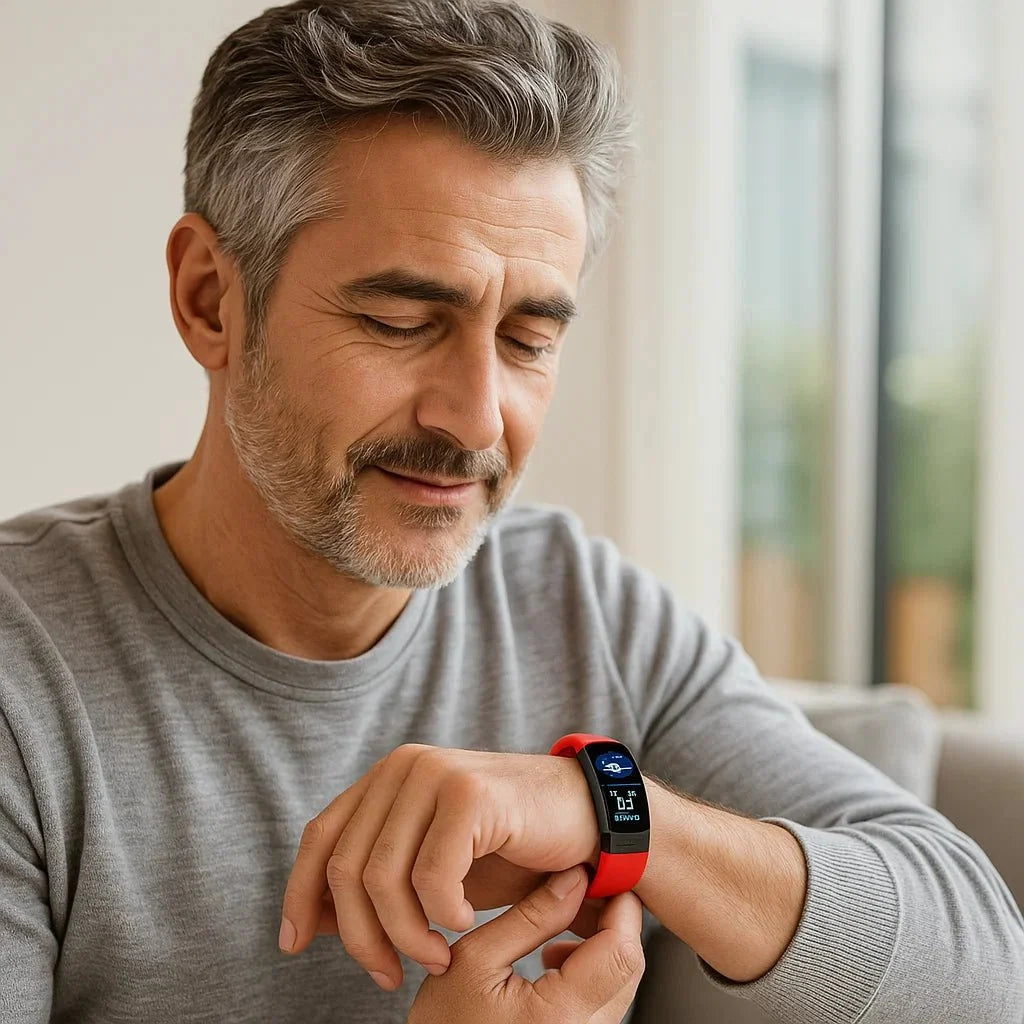 Smartwatch ECG & Blood Pressure Monitoring Sleep Tracking
