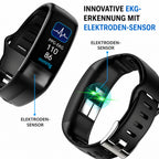 Smartwatch ECG, Blood Pressure & Sleep Tracking