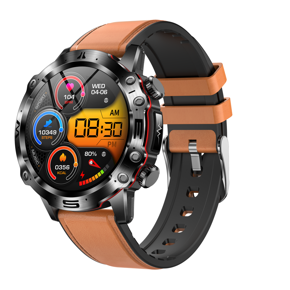 Smartwatch ECG Blood Sugar & Blood Pressure