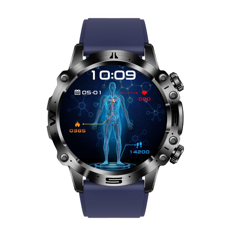 Smartwatch ECG Blood Sugar & Blood Pressure