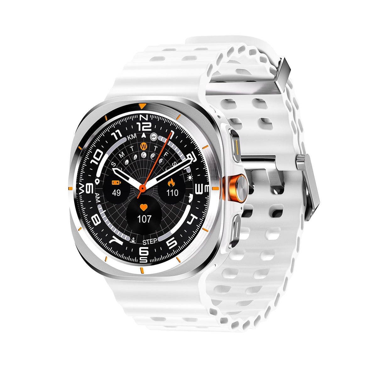 Smartwatch GPS 1.43-Inch AMOLED ECG & Blood Oxygen