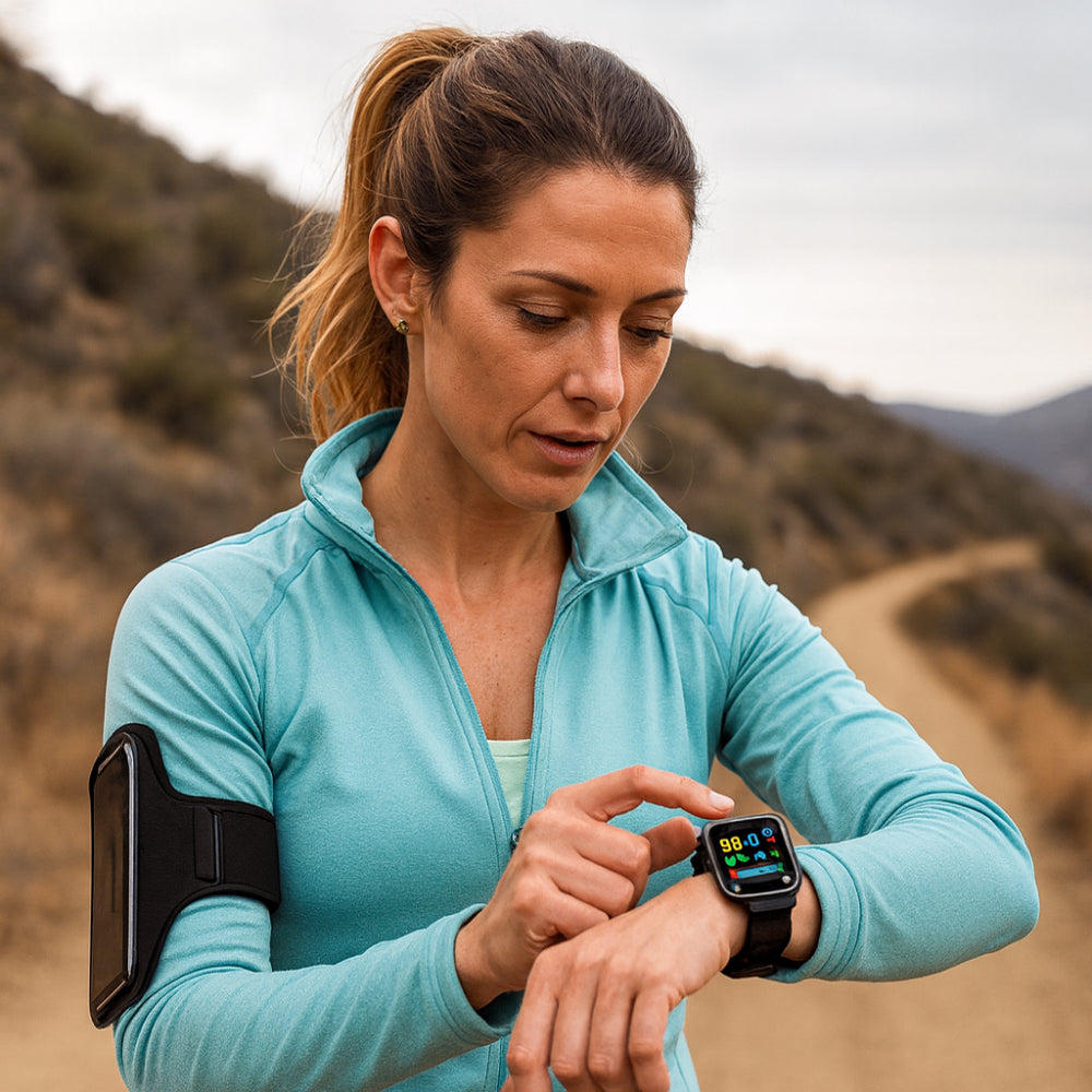 Smartwatch GPS & SOS Heart Rate 20 Day Battery