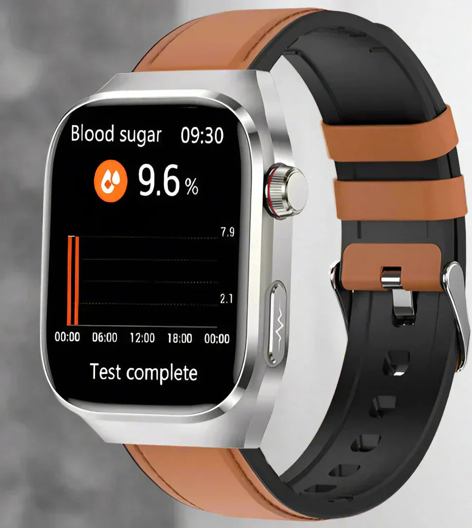 Smartwatch Health Monitoring & Continuous ECG 15-Day Battery