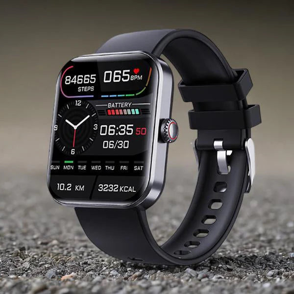 Smartwatch Health Tracker Touchscreen Long Battery Life