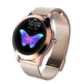 Smartwatch Heart Rate & Blood Pressure Interchangeable Bands Metallic Finish
