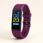 Smartwatch Heart Rate & Blood Pressure USB Rechargeable