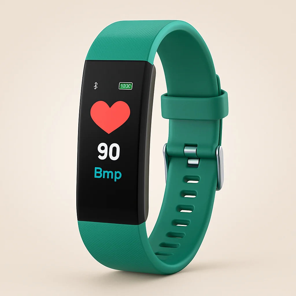 Smartwatch Heart Rate & Blood Pressure USB Rechargeable