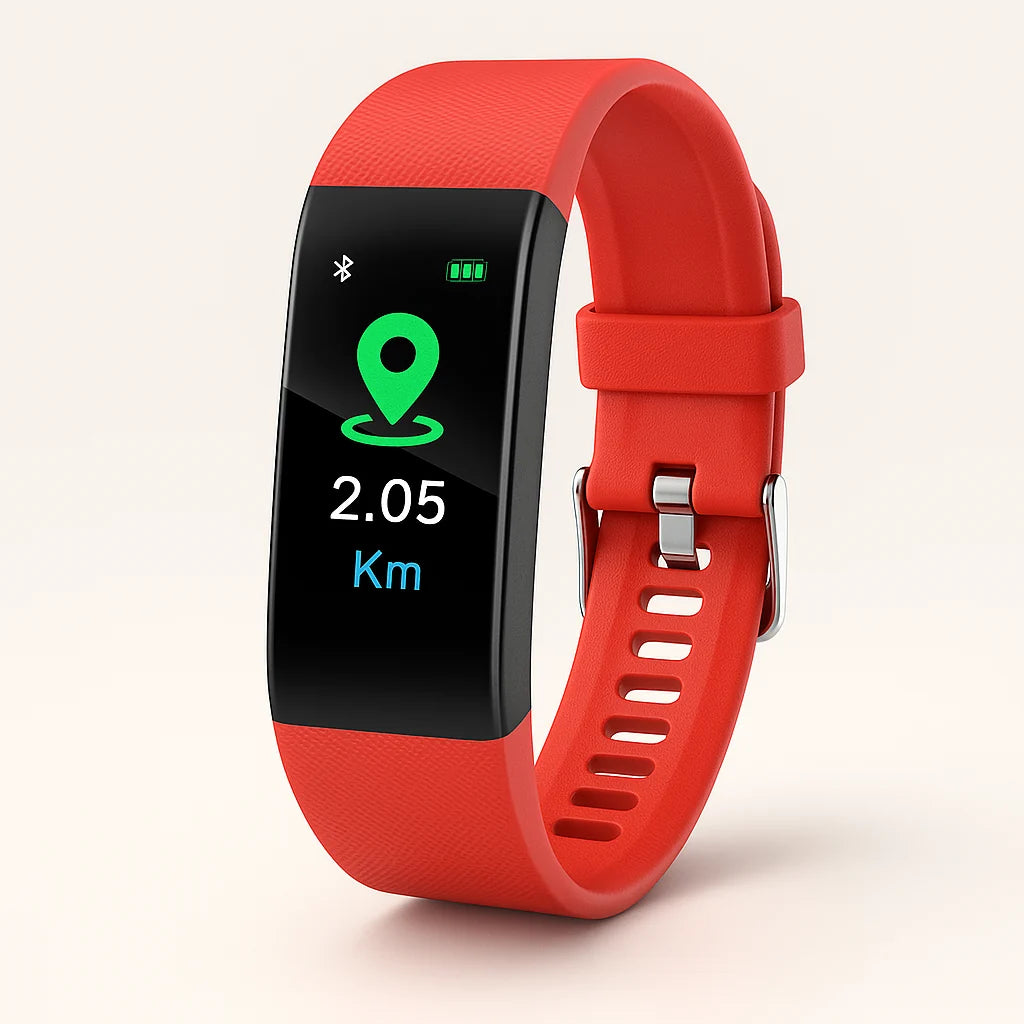 Smartwatch Heart Rate & Blood Pressure USB Rechargeable