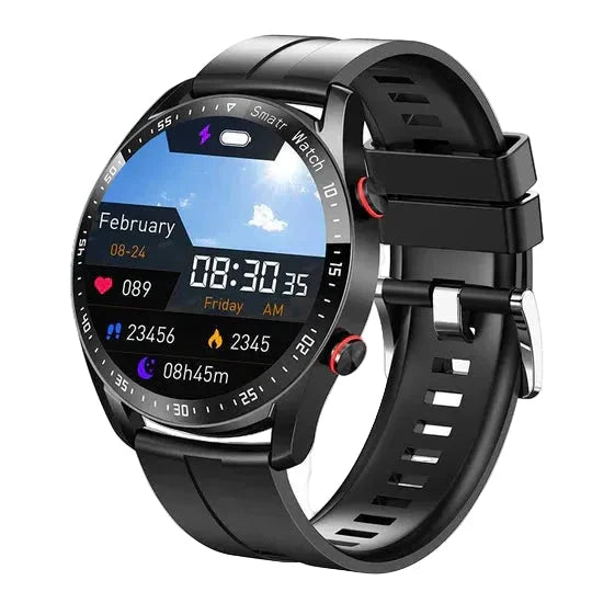 Smartwatch Heart Rate & Blood Pressure Water-Resistant